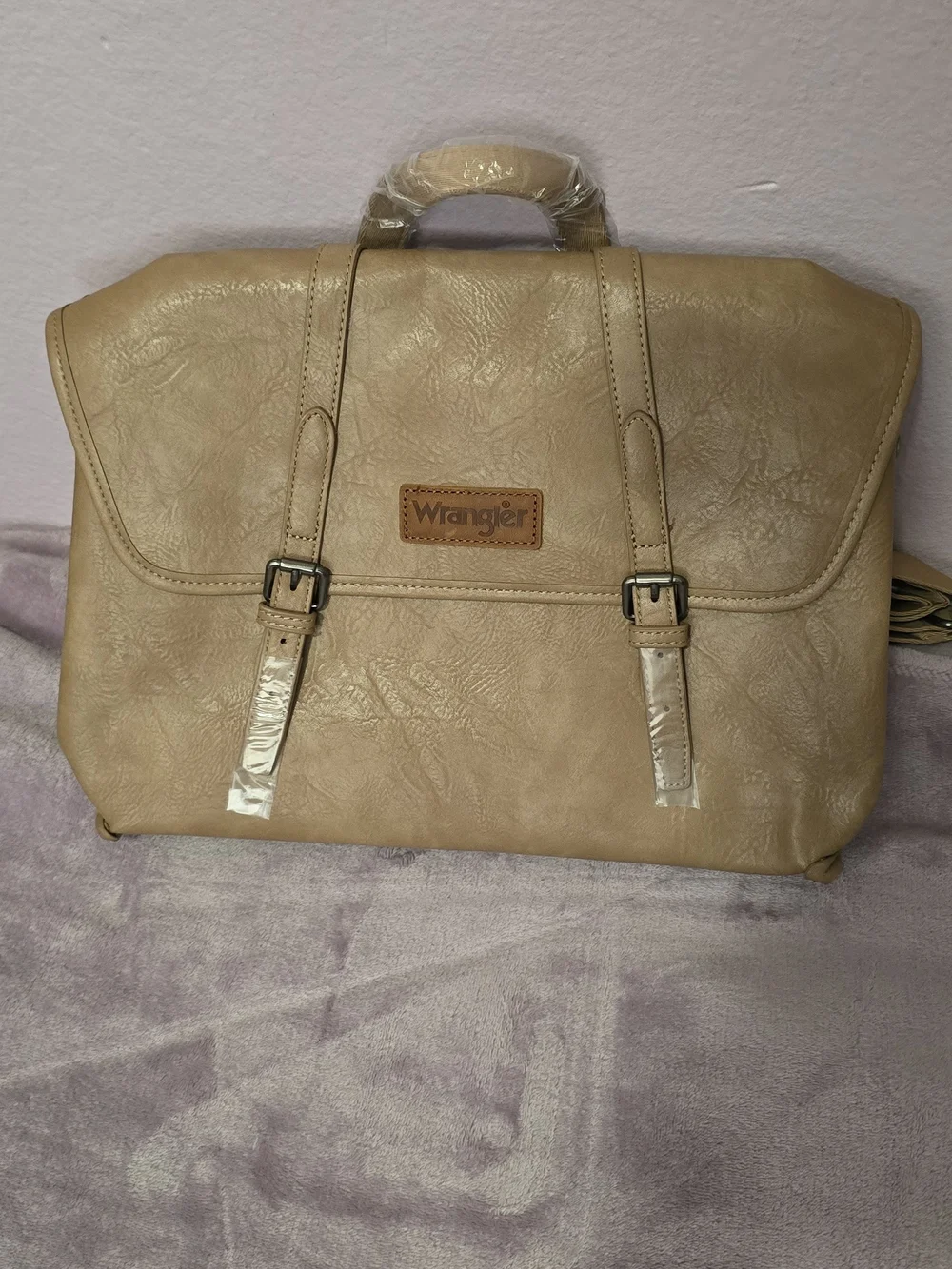 Wrangler Men’s Beige Messenger Bag